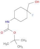 tert-butyl N-[4-fluoro-4-(hydroxymethyl)cyclohexyl]carbamate