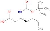 (3S)-3-{[(tert-butoxy)carbonyl]amino}heptanoic acid