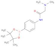 2-(dimethylamino)-N-[4-(tetramethyl-1,3,2-dioxaborolan-2-yl)phenyl]acetamide