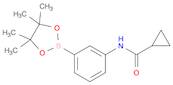 N-[3-(tetramethyl-1,3,2-dioxaborolan-2-yl)phenyl]cyclopropanecarboxamide