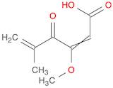 2,5-Hexadienoic acid, 3-methoxy-5-methyl-4-oxo-
