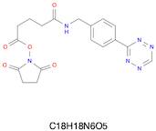 2,5-dioxopyrrolidin-1-yl 5-(4-(1,2,4,5-tetrazin-3-yl)benzylamino)-5-oxopentanoate