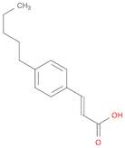 (2E)-3-(4-pentylphenyl)prop-2-enoic acid