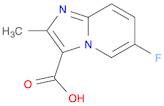 6-fluoro-2-methylimidazo[1,2-a]pyridine-3-carboxylic acid