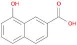 8-hydroxynaphthalene-2-carboxylic acid