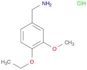(4-ethoxy-3-methoxyphenyl)methanamine hydrochloride