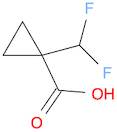 1-(difluoromethyl)cyclopropane-1-carboxylic acid