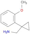 [1-(2-methoxyphenyl)cyclopropyl]methanamine