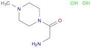 2-amino-1-(4-methylpiperazin-1-yl)ethan-1-one dihydrochloride