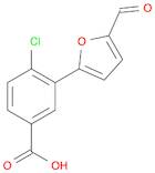 4-Chloro-3-(5-formyl-furan-2-yl)-benzoic acid