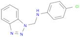 Benzotriazol-1-ylmethyl-(4-chloro-phenyl)-amine