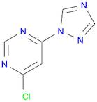 4-chloro-6-(1H-1,2,4-triazol-1-yl)pyrimidine