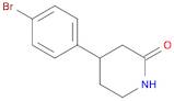 4-(4-bromophenyl)piperidin-2-one