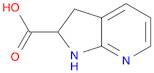 2,3-dihydro-1H-pyrrolo[2,3-b]pyridine-2-carboxylic acid