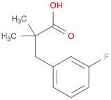 3-(3-fluorophenyl)-2,2-dimethylpropanoic acid