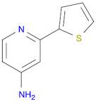 2-(thiophen-2-yl)pyridin-4-amine