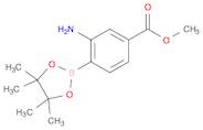 Methyl 3-amino-4-(4,4,5,5-tetramethyl-1,3,2-dioxaborolan-2-yl)benzoate