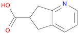 5H,6H,7H-cyclopenta[b]pyridine-6-carboxylic acid hydrochloride