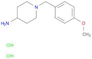 1-(4-methoxybenzyl)piperidin-4-amine dihydrochloride