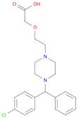 2-[2-[4-[(4-chlorophenyl)-phenyl-methyl]piperazin-1-yl]ethoxy]acetic acid dihydrichloride