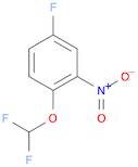 1-(Difluoromethoxy)-4-fluoro-2-nitro-benzene