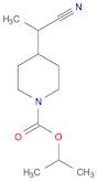 Isopropyl 4-(1-cyanoethyl)piperidine-1-carboxylate