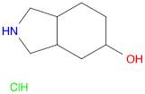 2,3,3a,4,5,6,7,7a-Octahydro-1H-isoindol-5-ol hydrochloride