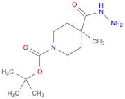 Tert-Butyl 4-(Hydrazinecarbonyl)-4-Methylpiperidine-1-Carboxylate