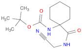 tert-butyl (1-((cyanomethyl)carbamoyl)cyclohexyl)carbamate