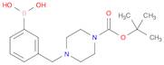 (3-((4-(tert-butoxycarbonyl)piperazin-1-yl)methyl)phenyl)boronic acid