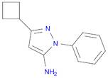 5-cyclobutyl-2-phenylpyrazol-3-amine