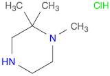 1,2,2-trimethylpiperazine hydrochloride