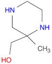 2-Piperazinemethanol, 2-methyl-