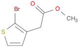methyl 2-(2-bromothiophen-3-yl)acetate