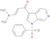 (E)-3-(Dimethylamino)-1-(1-(Phenylsulfonyl)-1H-Pyrrolo[2,3-C]Pyridin-3-Yl)Prop-2-En-1-One