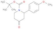 Tert-Butyl 2-(4-Methoxyphenyl)-4-Oxopiperidine-1-Carboxylate