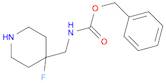 benzyl N-[(4-fluoropiperidin-4-yl)methyl]carbamate