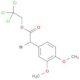 2,2,2-trichloroethyl 2-bromo-2-(3,4-dimethoxyphenyl)acetate
