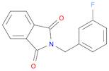 2-[(3-fluorophenyl)methyl]isoindole-1,3-dione
