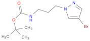 tert-butyl (3-(4-bromo-1H-pyrazol-1-yl)propyl)carbamate
