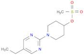 1-(5-Ethylpyrimidin-2-Yl)Piperidin-4-Yl Methanesulfonate