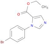 ethyl 3-(4-bromophenyl)imidazole-4-carboxylate