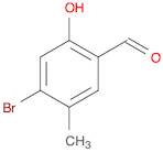 4-Bromo-2-hydroxy-5-methylbenzaldehyde