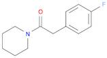 2-(4-fluorophenyl)-1-piperidin-1-ylethanone