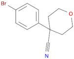 4-(4-bromophenyl)oxane-4-carbonitrile