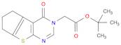 4H-Cyclopenta[4,5]thieno[2,3-d]pyrimidine-3(5H)-acetic acid, 6,7-dihydro-4-oxo-,1,1-dimethylethyl ester Key Physical Properties