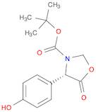(S)-4-(4-Hydroxy-Phenyl)-5-Oxo-Oxazolidine-3-Carboxylic Acid Tert-Butyl Ester