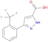 5-(2-(TRIFLUOROMETHYL)PHENYL)-1H-PYRAZOLE-3-CARBOXYLIC ACID