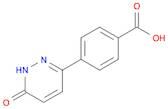 Benzoic acid, 4-(1,6-dihydro-6-oxo-3-pyridazinyl)-