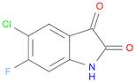 5-Chloro-6-fluoroindoline-2,3-dione